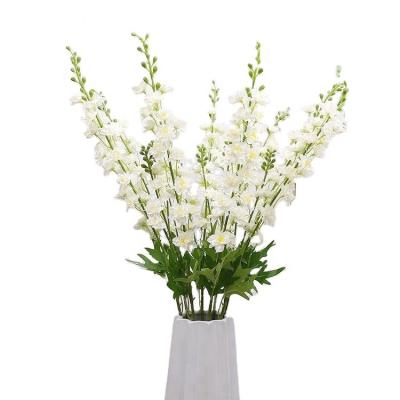 China Indor Wedding Decoration Silk Artificial Delphinium Flower for sale