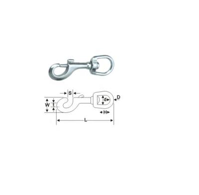 China Stainless Steel STAINLESS STEEL PIVOT EYE BOLT BREAK, ACTUATOR PRECISION INSTANT CAST, DOUBLE END BREAK for sale