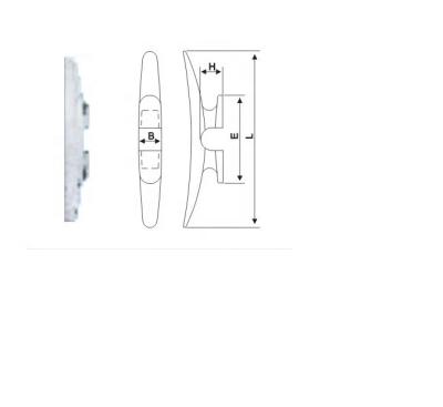 China STAINLESS STEEL FLAT SEAT CRAMPON, AROUND SEAT CRAMPON, CROSS END BOTTOM FLAR CRAMPON for sale