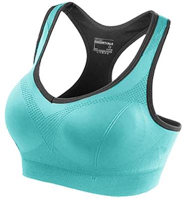 China Custom High-impact Sports Bra Removeable Fitness Breathable Racerback Sports Bra Seamless Wholesale Yoga Bra For Female for sale