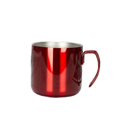 China 2021 Contemporary Best Price Wall Custom Color Coffee Milk Water Double Mug With Handle And Cover for sale