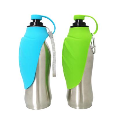 China Best Price High Quality Non-automatic Pet Drinking Water Bottle For Pet Outdoor Rising Moving for sale