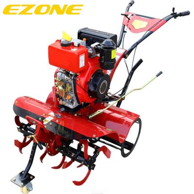 China High Efficiency Selling Australian Agricultural Machinery Mini Tiller Diesel Cultivator for sale