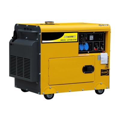 China Small Generator Supply Electric Power EZONE Customized 5kw 120v-400v Single Phase Or Three Phase Diesel Generator for sale