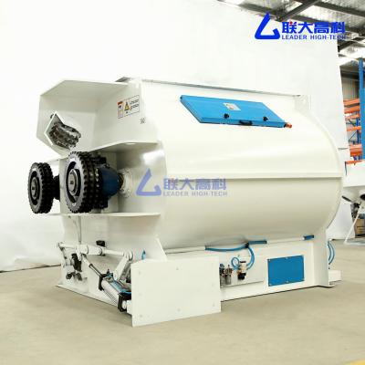 China Animal Feed Horizontal Single Shaft Livestock Batch Mixer Sheep Feed Mixing Mixer for sale