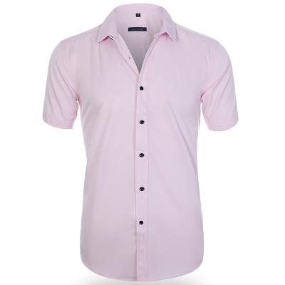 China Anti Shrink Man Clothes China Supplier Short Sleeves Slim Casual Shirts For Men for sale