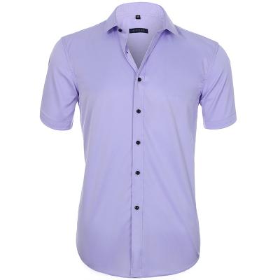 China Reinforced Company of Anti-Shrink Summer Shirt Casual Short Sleeve Personal for Men and Women for sale