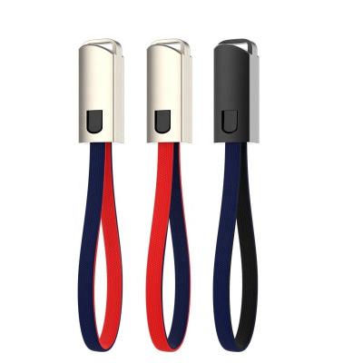 China Iphone Customer Gift Main Chain Type Data Cable USB Cable Keychain Charger Main Chain Cable For iPhone Type C Android Smartphone for sale