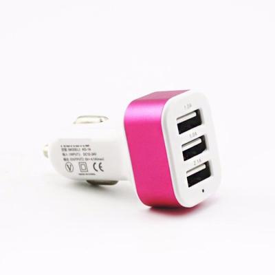 China Camera Shenzhen Manufacture Cheap Price 5V 3A 3.0 Micro USB Ports Fast Charging Portable Durable USB Car Charger for sale