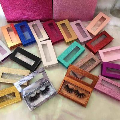 China Custom Box 3D Mink Lashes Customized Eyelash Packaging Natural Private Label Long Eyelash Packaging for sale