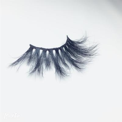 China Wholesale Natural Long Make Own Brand Private Label Faux Mink 25mm Eyelashes 3D 3D Seller Real Mink Eyelashes for sale