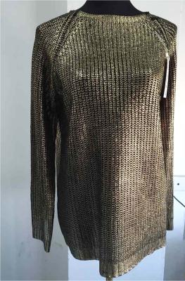 China Alltagsleben Reglan-Ärmel-Damen-Pullover-Strickjacken-heißer stempelnder Acrylpullover zu verkaufen