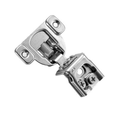 China Soft Closing Hinge Hoone America Style Adjustable Metal Nickel 3D Adjustablesoft Concealed Closing Hinge America Short Hinge for sale