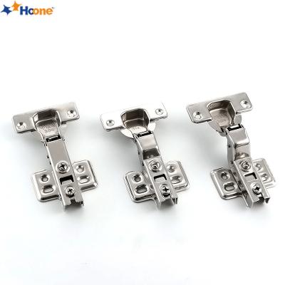 China Soft Closing Hinge Hoone Adjustable Push In 360 Degree European Kitchen Inset 3D Soft Narrow Hydraulic Cabinet Hinges 120 for sale