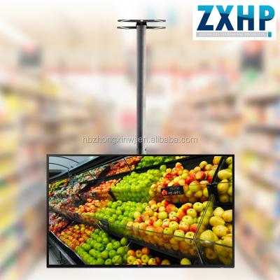 China Led LCD Plasma TV Mount Bracket Single Appearance Plasma TV Ceiling Hinged Arm Mount for sale