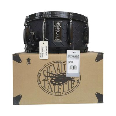 China Quality Material and Build Professional Black Limited Edition Instrument Marching Band Snare Drum for sale