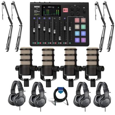 China Quality hardware and set price discounted built-in microphones RODECaster Production Console W-ACC Pro KIT Podcast for sale