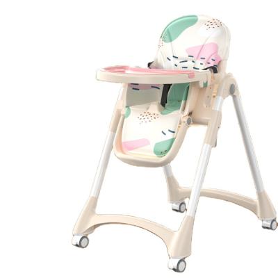 China Premium Quality 3-in-1 Toddler Highchair Portable Booster Seat Modern Baby Feeding Referee Chair with Tray Table for sale