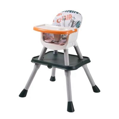 China EN 14988 Traditional Baby Feeding Chair Plastic Deformable Tables Chairs Separated Comfortable Baby Dining Chair for sale