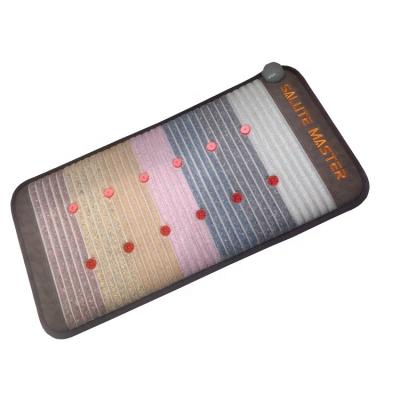 China Infrared Rays + Negatie Chakra Ion Updraft Therapy Massage Gemstone PEMF Photon Mattress Far Infrared Heating Pad Natural Crystal Heat Mat for sale