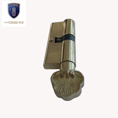 China Widely Use 70mm Single Open Cylinder Design Zinc Alloy Bathroom Lock Premium Cylinder New for sale