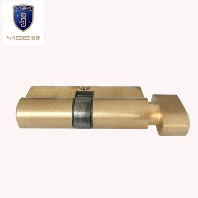 China All European Brass Lock Body Cylinder 70mm Door Lock With Three Keys for sale