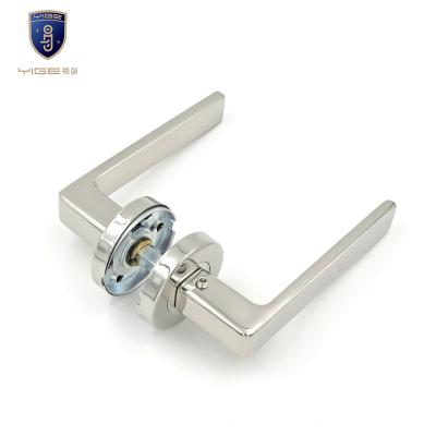 China Modern European Style Door Handle Stainless Steel For Interior Door for sale