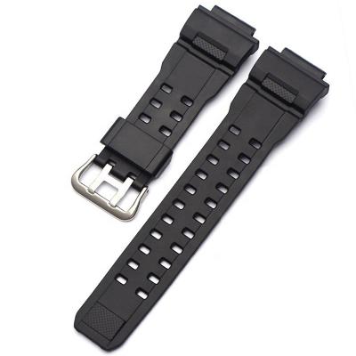 China GW-9400 Comfortable Rubber Watches Waterproof Replacement Men Wristband Women Rubber Belt for sale