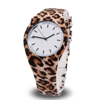 China Non-specific Customize Cheap Flower Printing Silicone Sport Watches Gift Watches For Promotion for sale