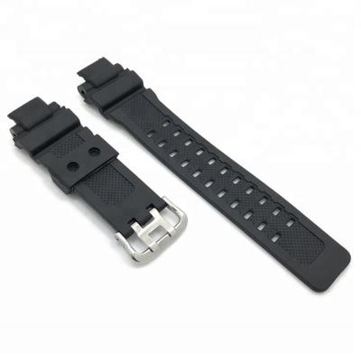 China Comfortable Customize Resin Rubber Watch Bands Strap for sale