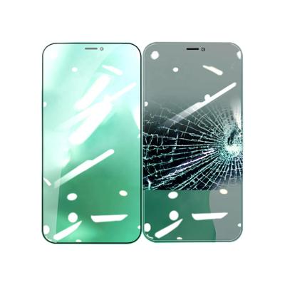 China Flexible Light Green Blue Light Green PMMA PET Eye Protection Flexible Mobile Screen Protector Lightweight Ceramic Film For iPhone 13 Pro Max 12 Pro for sale