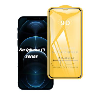 China 2022 Anti-scratch New Arrival 2.5d 9D Tempered Glass Screen Protector For iPhone 13 for sale