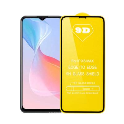 China 9D Anti-scratch 9H Shockproof Full Coverage 2.5D Full Cover Tempered Glass Screen Protector For VIVO Y53S Y67 Y70 Y71 Y70T Y73 for sale