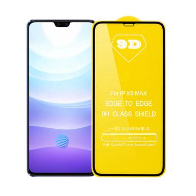 China High Clear Bubble Free Full Coverage Anti Scratch Anti Scratch 9D Tempered Glass Screen Protector For VIVO IQOO Z1X Z3 S1 S1 Prime Pro S5 S7 for sale