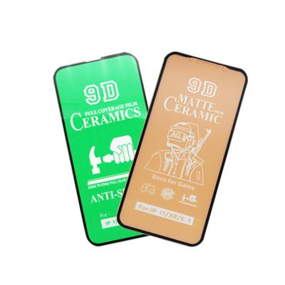 China 9D High Glue Full Matte Ceramic Screen Protector Flexible Clear Shockproof Flexible Full Coverage For OPPO A12S A12E A32 A52 A72 A92 for sale