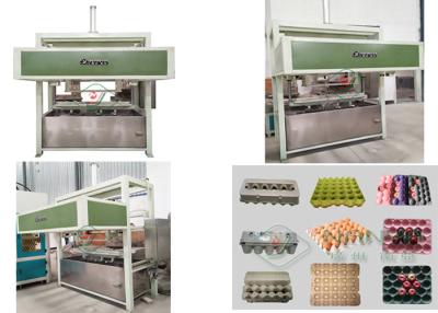 China CE Hot Air Dry Automatic Paper Pulp Egg Carton Machine with 1 Layer Dryer for sale