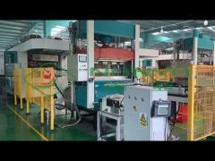 Biodegradable Sugarcane Moulding Pulp Equipment Paper Plate Making  Machine