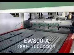 Fully automatic egg tray machine