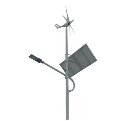 China Residential/Warehouse/Garden/Outdoor Suitable Price Led Motion Outdoor Solar Hybrid Wind Double Arm Street Lights for sale