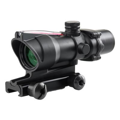 China Real 4X32 ACOG Fiber Optics Dot Illuminated Reticle Tactical Optical Sight 4x32ACOG Red Green Scope Hunting for sale