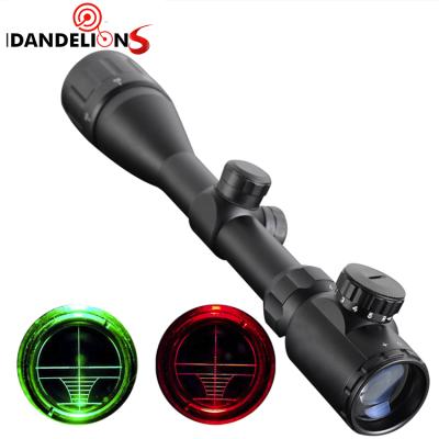 China Waterproof Shockproof Riflescope 4-16*40AOEG Night Vision Rifle Optics Lens 4-16X40 Lens Adjustable Rifle Sight Hunting Scope HD for sale