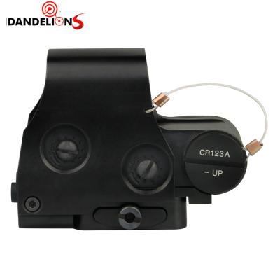 China Red Green Lens 558 Dot Holographic Sight Tactical Hunting Reflex Sight Scope With Red Riflescope With 20mm Mount for sale