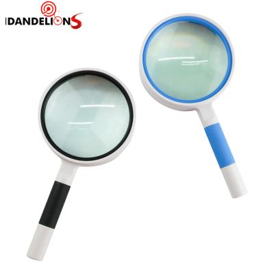 China Protect Eyes 4 Times Jewelry Identification Multi-Use Handheld High Definition Elderly Reading Portable Magnifier for sale