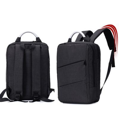 China Custom cheap anti-theft black waterproof bag china casual sports travel management notebook laptop anti-theft backpack for men for sale