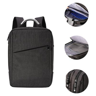 China Custom Made Simple Anti-theft Bag Laptop USB Computer Backpack Waterproof Traveling Anti-theft Backpack for sale