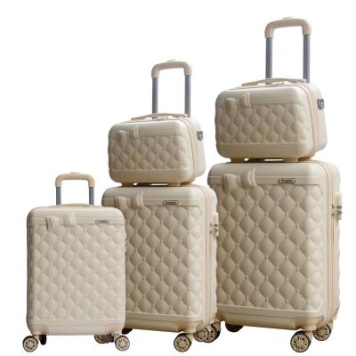 China Lightweight Trolley Handbag ABS Luggage Travel Luggage Hardside Spinner Baggage for sale