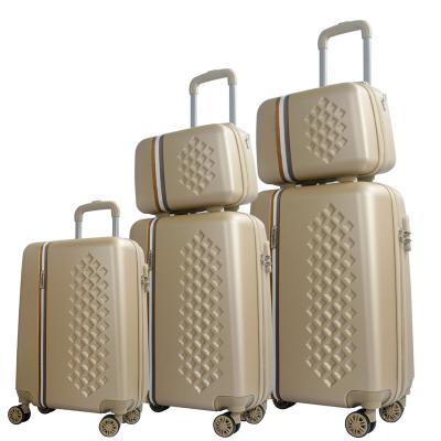 China High Quality Hard Plastic Luggage Bags ABS Trolley Baggage Filter Bezel Set for sale