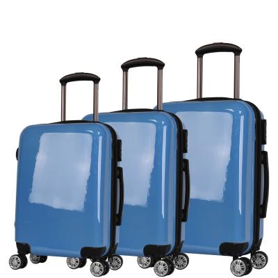 China ABS Factory Directly 20' ABS Trolley Boarding Suitcase Luggage With Digital Luggage Scale for sale