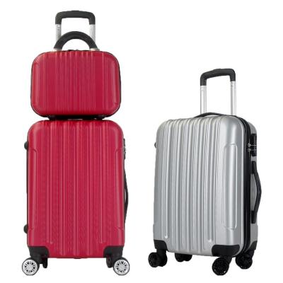 China ABS 1 Pc Luggage Sets 1 Pcs Trolley Bag Shopping Luggage With Trolley for sale