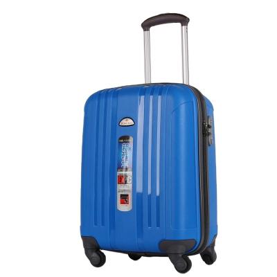 China Custom PP Bottom Travel Luggage 20 Inch Trolley Travel Suit Luggage Handbag With Adjustable Pull Handle for sale